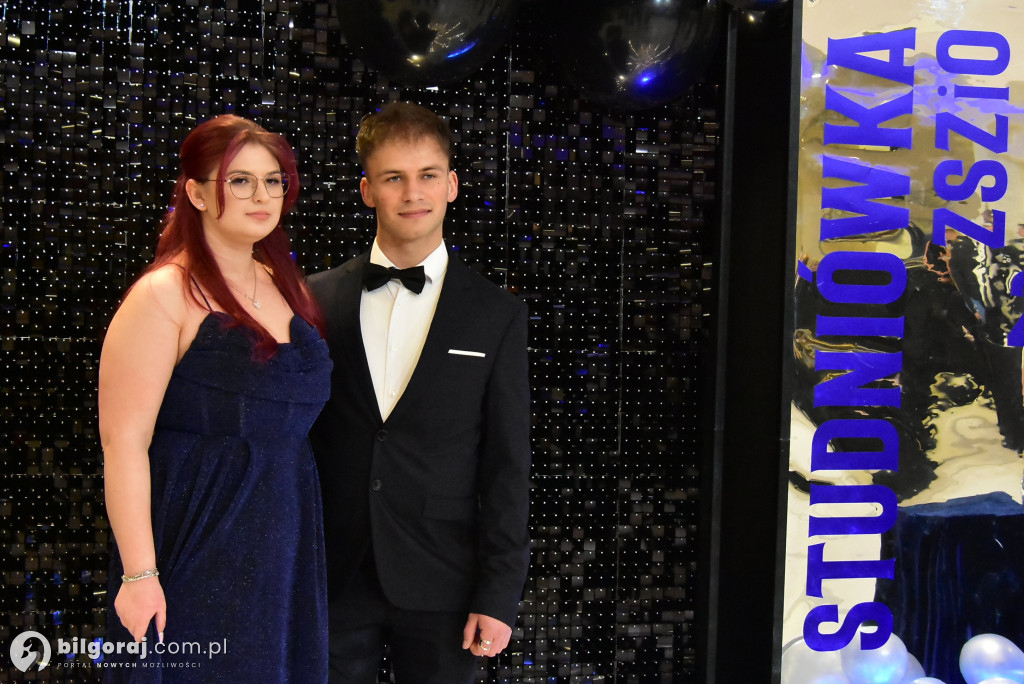 Maturzyści ZSZiO w Biłgoraju bawili się na balu studniówkowym