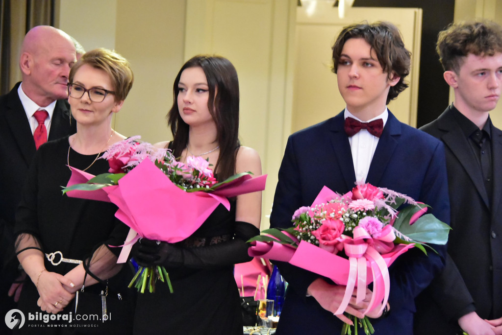 Maturzyści ZSZiO w Biłgoraju bawili się na balu studniówkowym