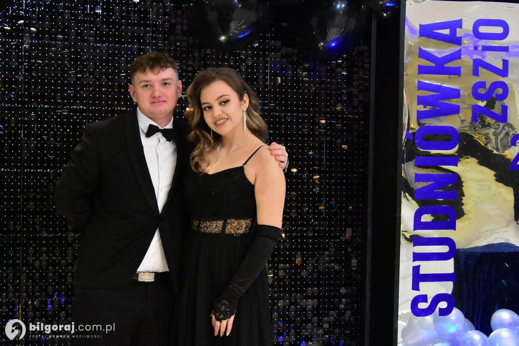 Maturzyści ZSZiO w Biłgoraju bawili się na balu studniówkowym