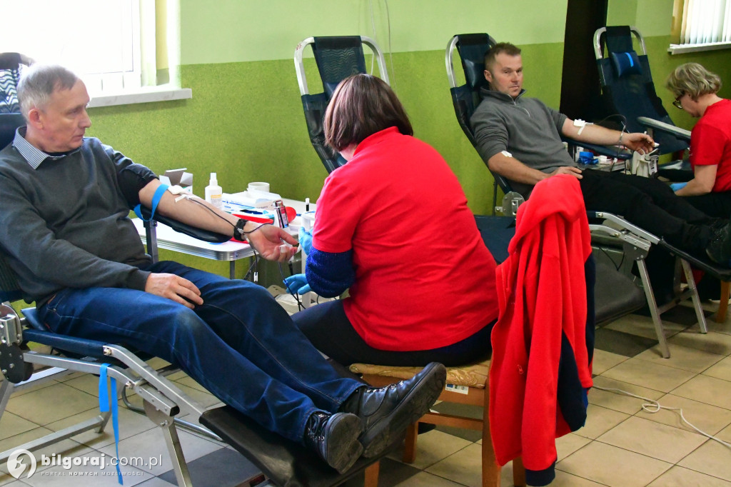 Opłatek Honorowych Dawców Krwi w Potoku Górnym