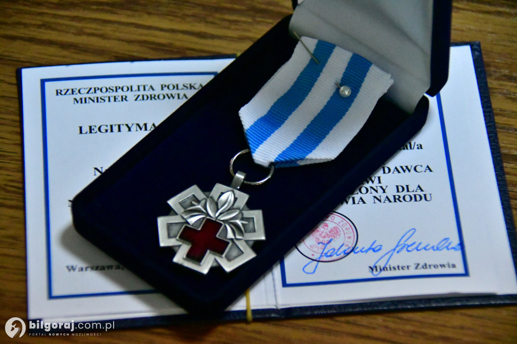 Opłatek Honorowych Dawców Krwi w Potoku Górnym