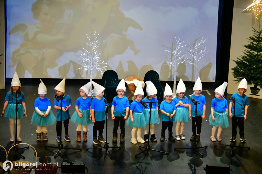 Tarnogrodzkie przedszkolaki wyśpiewały radość Bożego Narodzenia
