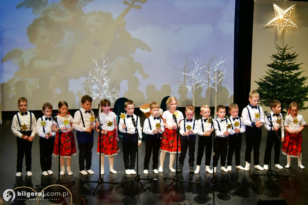 Tarnogrodzkie przedszkolaki wyśpiewały radość Bożego Narodzenia