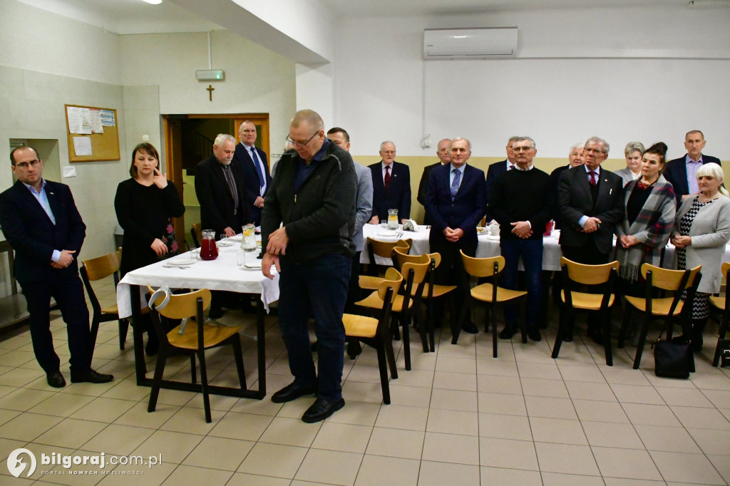 Spotkanie opłatkowe biłgorajskiej Solidarności