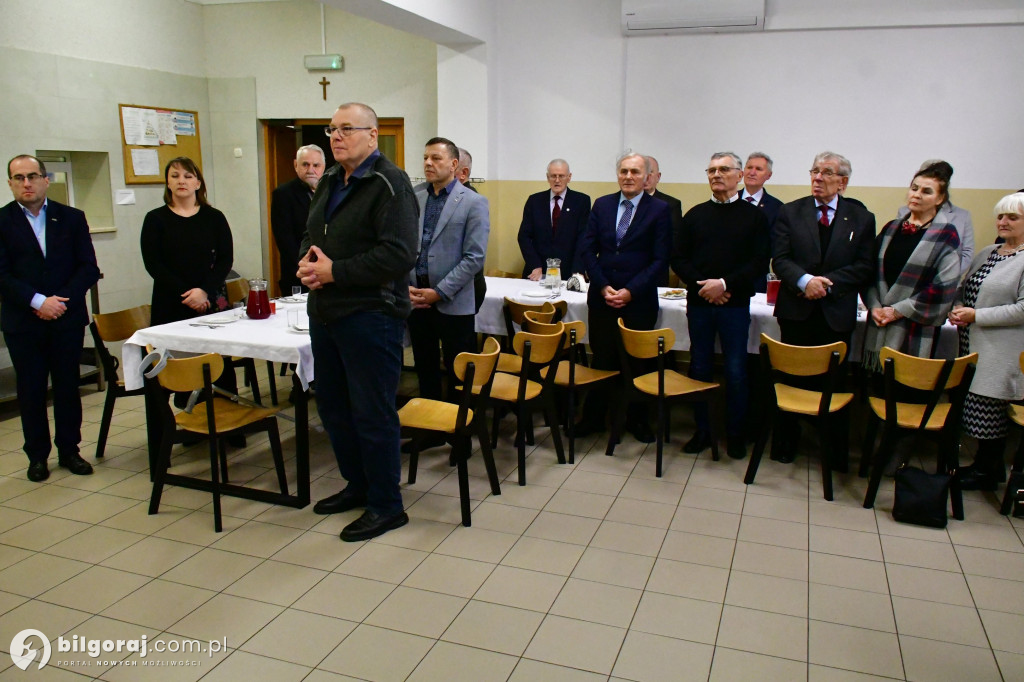 Spotkanie opłatkowe biłgorajskiej Solidarności