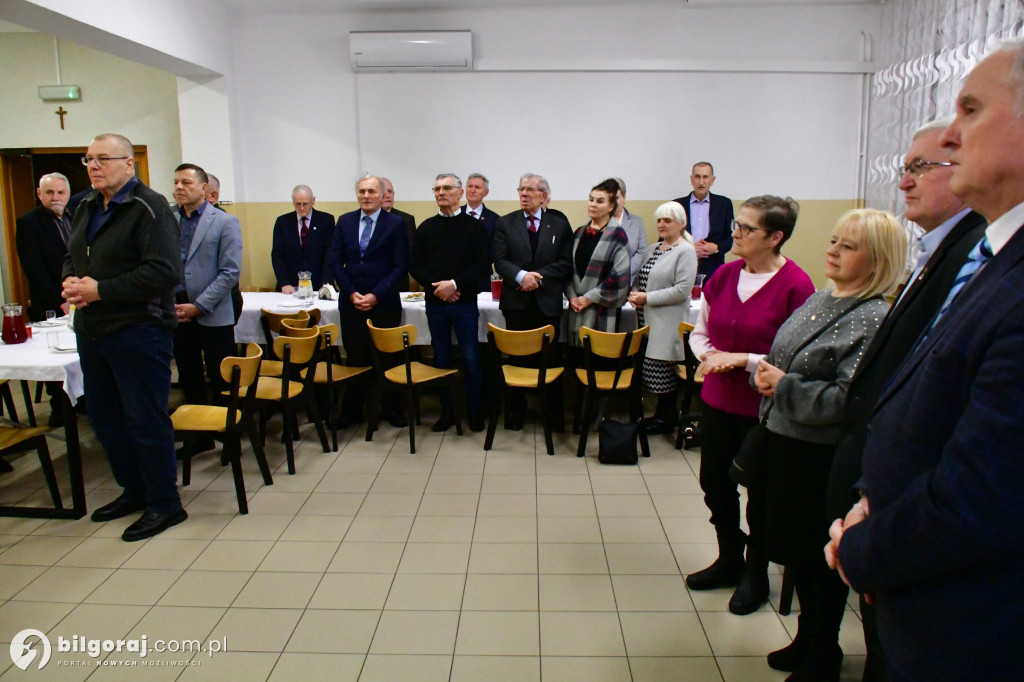 Spotkanie opłatkowe biłgorajskiej Solidarności