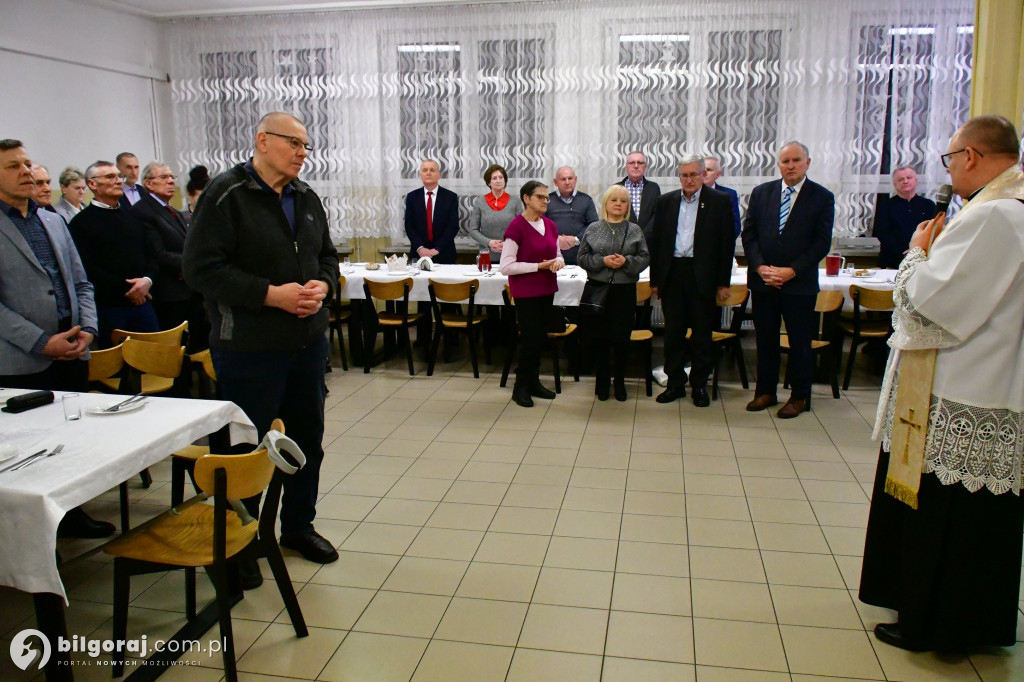 Spotkanie opłatkowe biłgorajskiej Solidarności