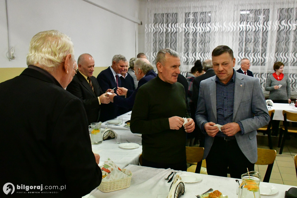 Spotkanie opłatkowe biłgorajskiej Solidarności