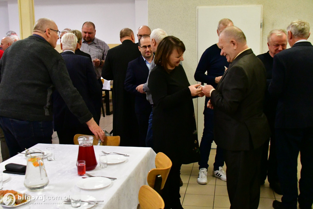 Spotkanie opłatkowe biłgorajskiej Solidarności