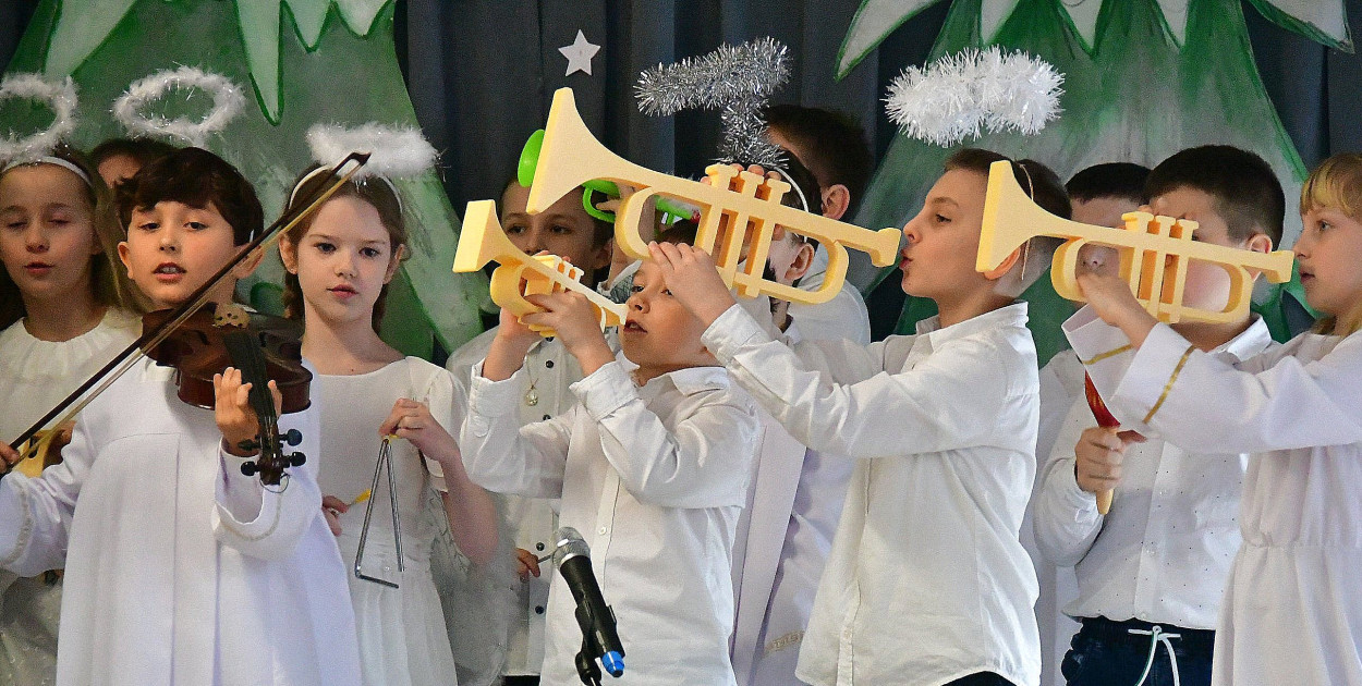 Radosne kolędowanie w biłgorajskiej Jedynce