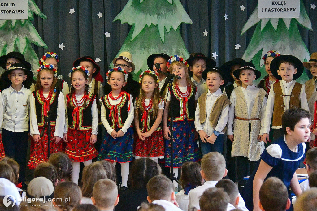 Radosne kolędowanie w biłgorajskiej Jedynce