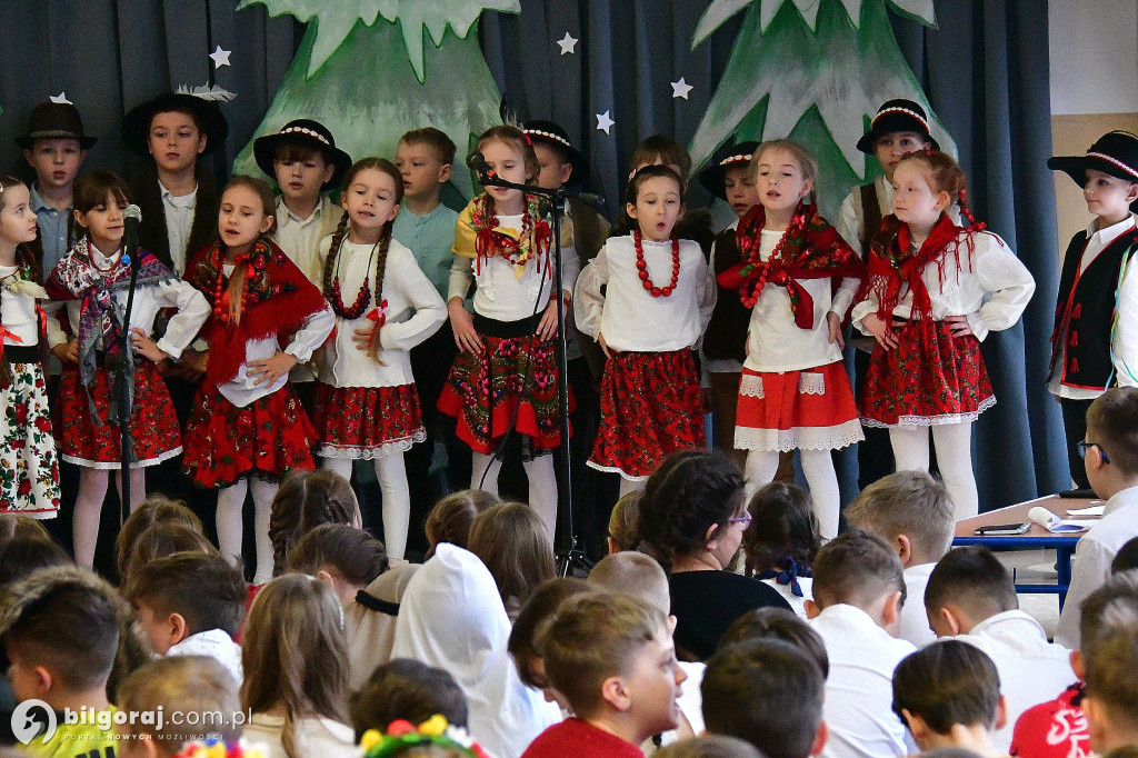 Radosne kolędowanie w biłgorajskiej Jedynce