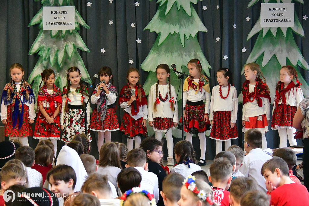 Radosne kolędowanie w biłgorajskiej Jedynce