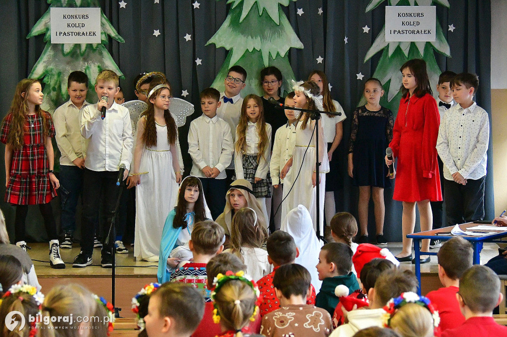 Radosne kolędowanie w biłgorajskiej Jedynce