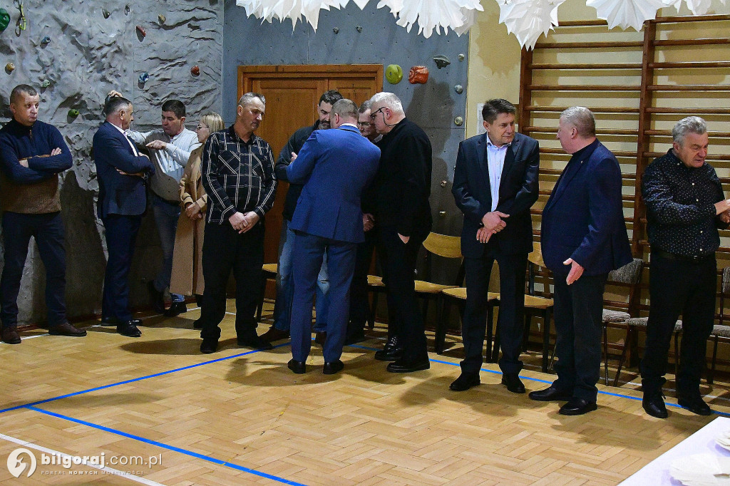 Biłgorajscy działacze PiS na wspólnym opłatku