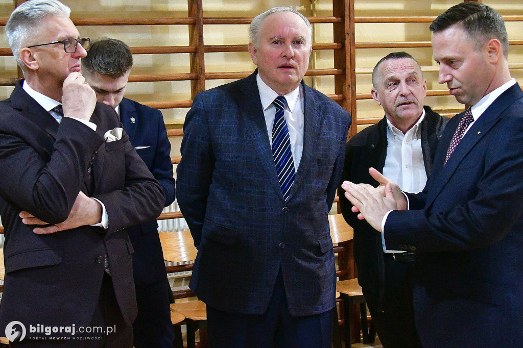 Biłgorajscy działacze PiS na wspólnym opłatku