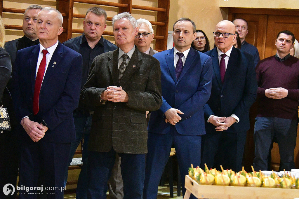 Biłgorajscy działacze PiS na wspólnym opłatku