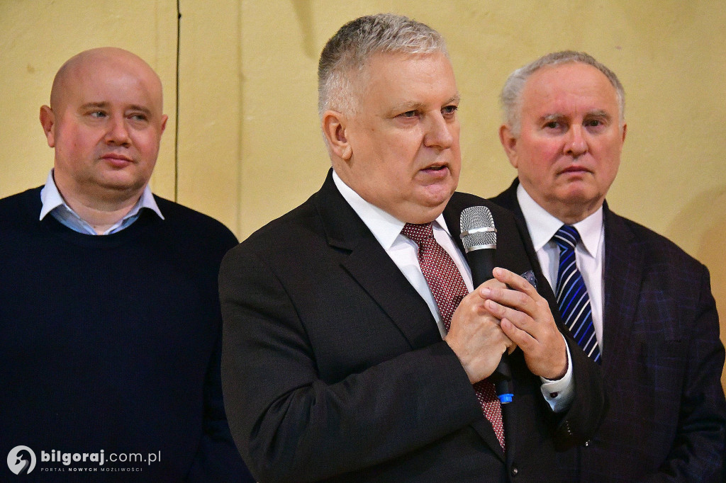 Biłgorajscy działacze PiS na wspólnym opłatku