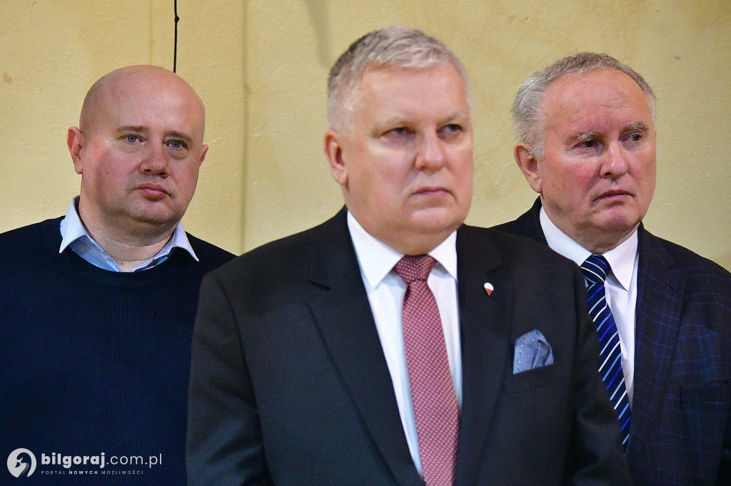 Biłgorajscy działacze PiS na wspólnym opłatku