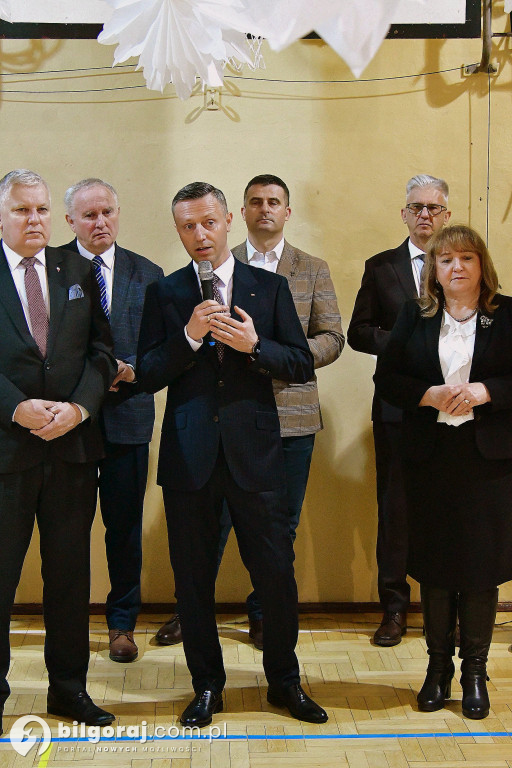 Biłgorajscy działacze PiS na wspólnym opłatku