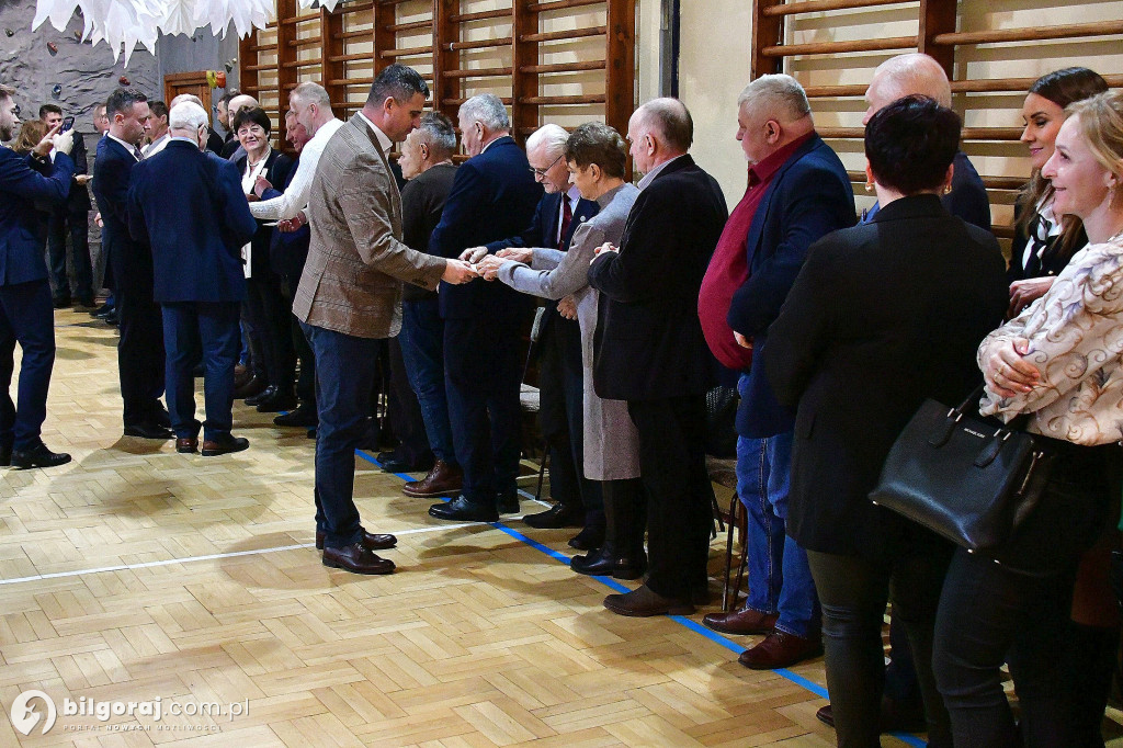 Biłgorajscy działacze PiS na wspólnym opłatku