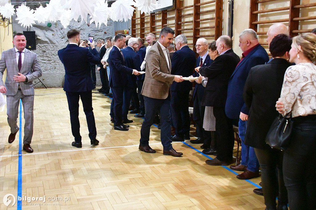 Biłgorajscy działacze PiS na wspólnym opłatku