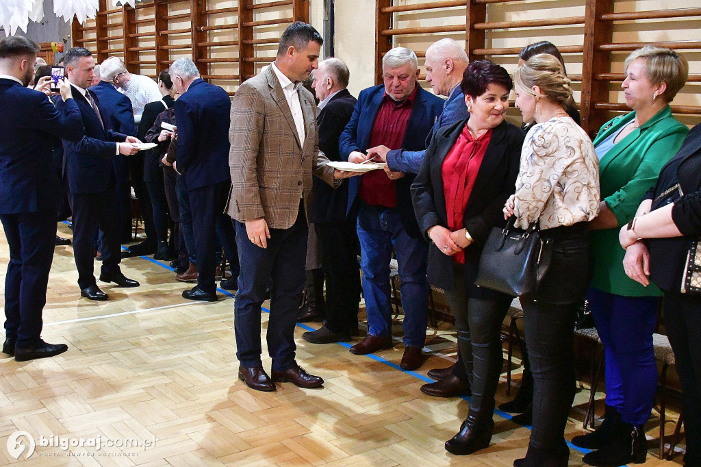 Biłgorajscy działacze PiS na wspólnym opłatku