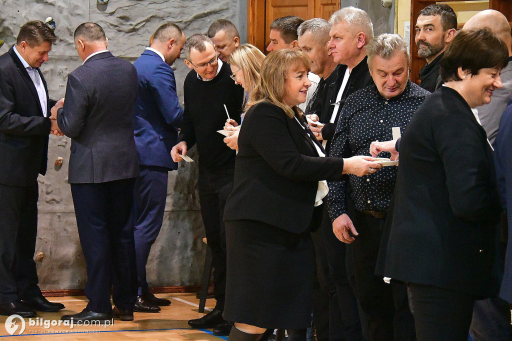 Biłgorajscy działacze PiS na wspólnym opłatku