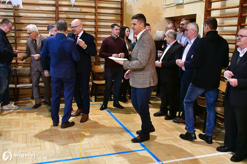 Biłgorajscy działacze PiS na wspólnym opłatku