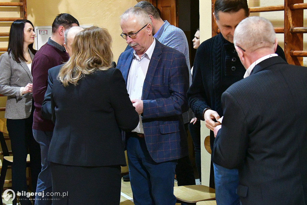 Biłgorajscy działacze PiS na wspólnym opłatku