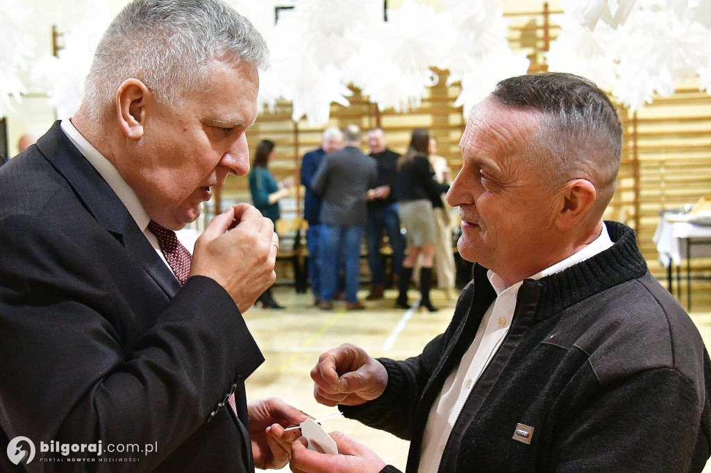 Biłgorajscy działacze PiS na wspólnym opłatku