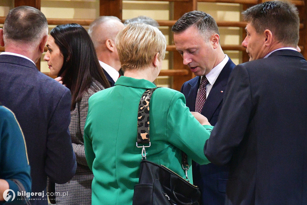 Biłgorajscy działacze PiS na wspólnym opłatku