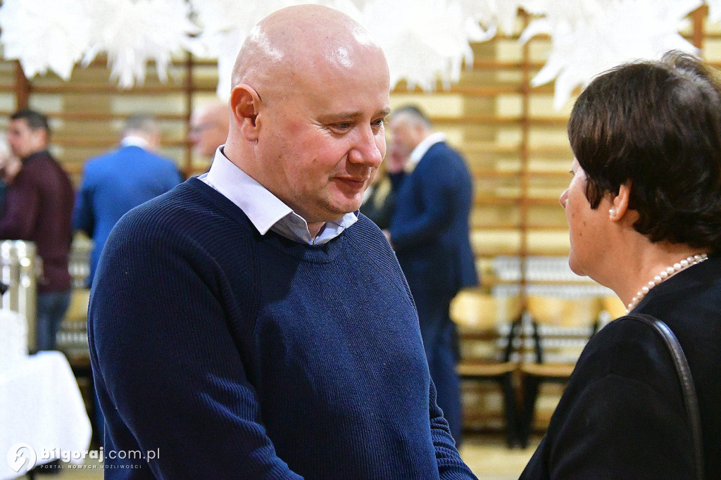 Biłgorajscy działacze PiS na wspólnym opłatku