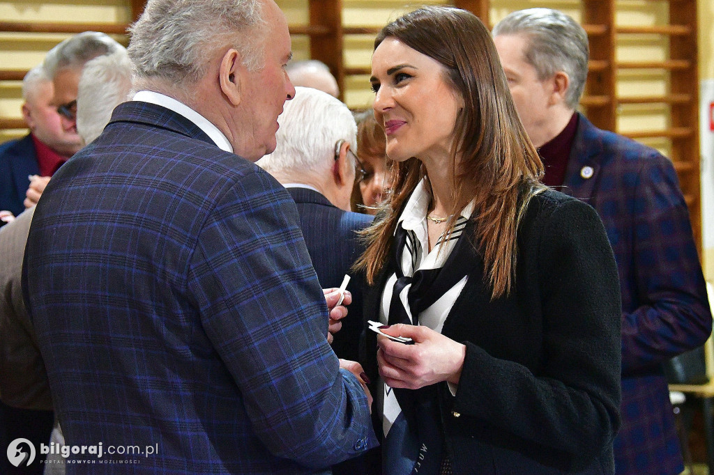 Biłgorajscy działacze PiS na wspólnym opłatku