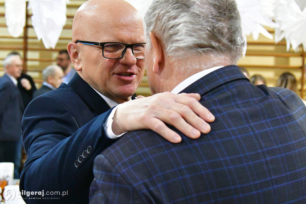 Biłgorajscy działacze PiS na wspólnym opłatku