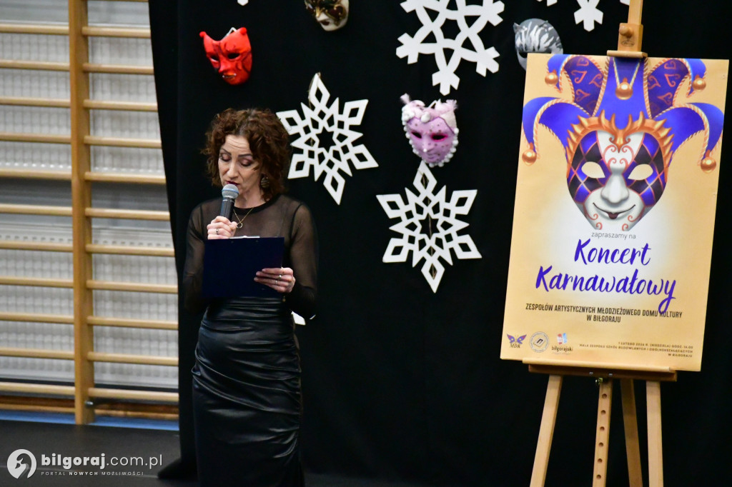 Karnawałowa eksplozja talentów. Wyjątkowy koncert wychowanków MDK w Biłgoraju