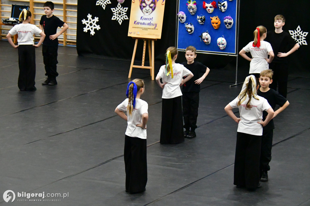 Karnawałowa eksplozja talentów. Wyjątkowy koncert wychowanków MDK w Biłgoraju