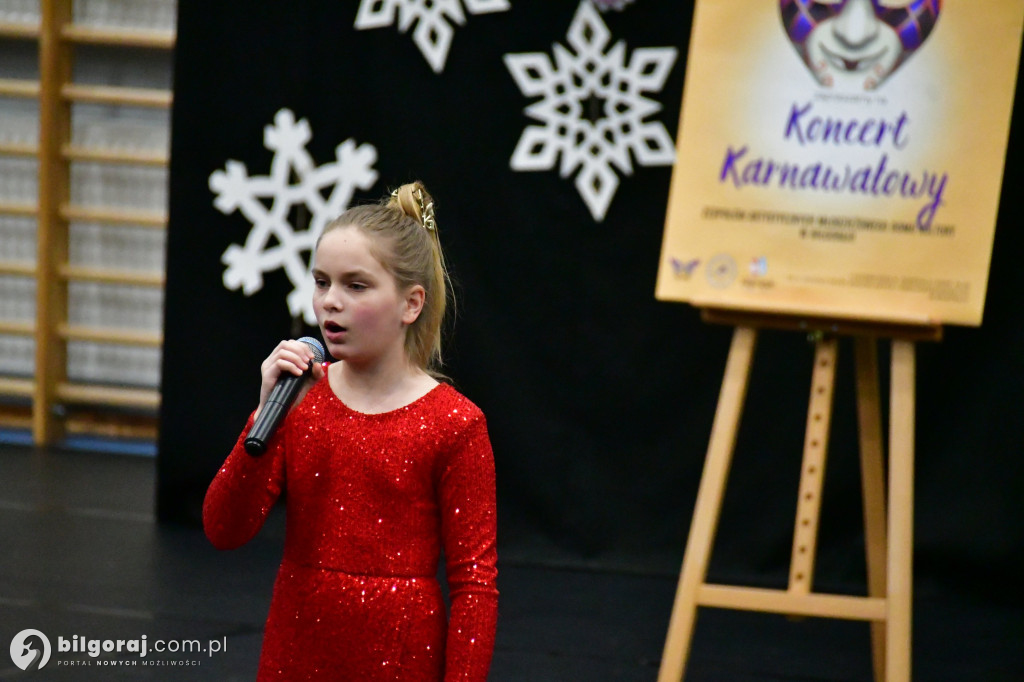 Karnawałowa eksplozja talentów. Wyjątkowy koncert wychowanków MDK w Biłgoraju