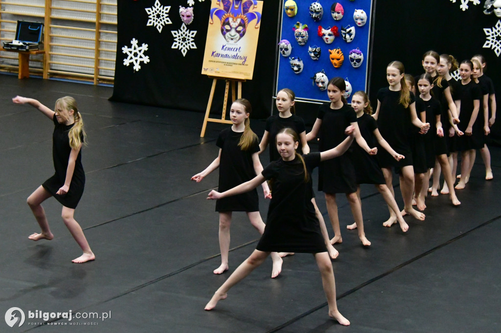 Karnawałowa eksplozja talentów. Wyjątkowy koncert wychowanków MDK w Biłgoraju