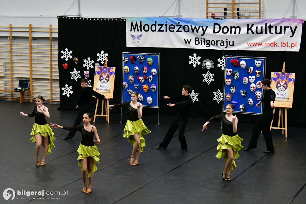 Karnawałowa eksplozja talentów. Wyjątkowy koncert wychowanków MDK w Biłgoraju