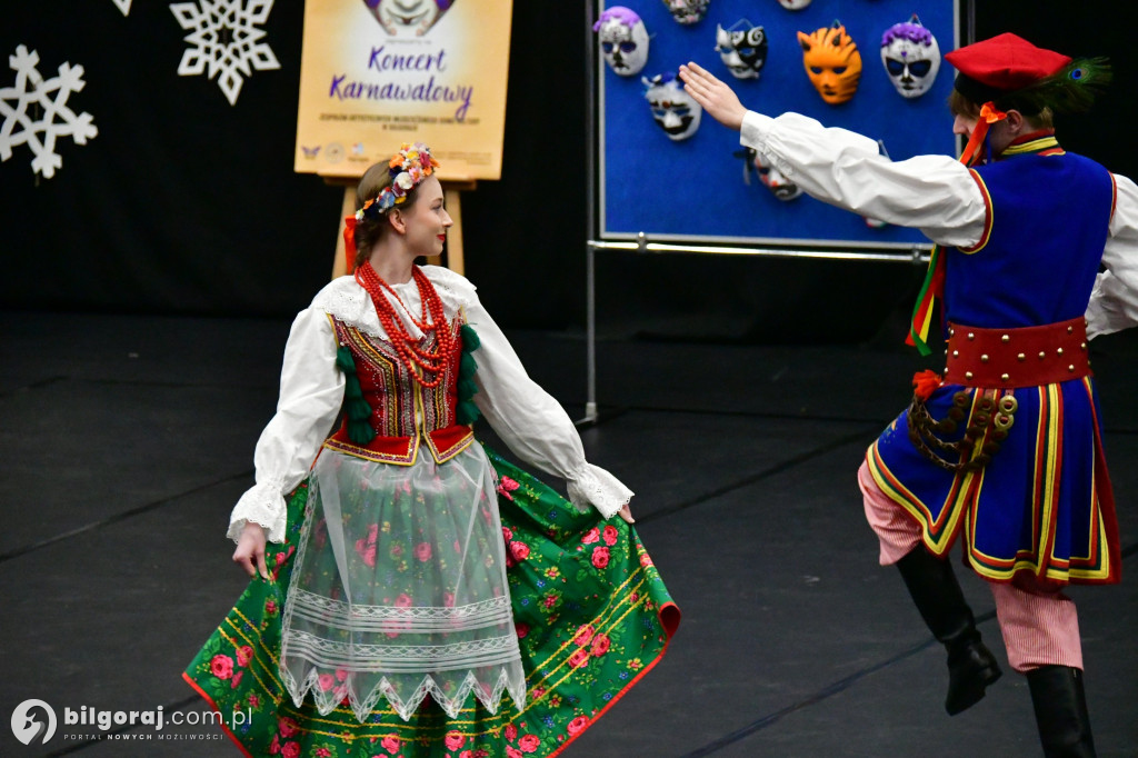 Karnawałowa eksplozja talentów. Wyjątkowy koncert wychowanków MDK w Biłgoraju