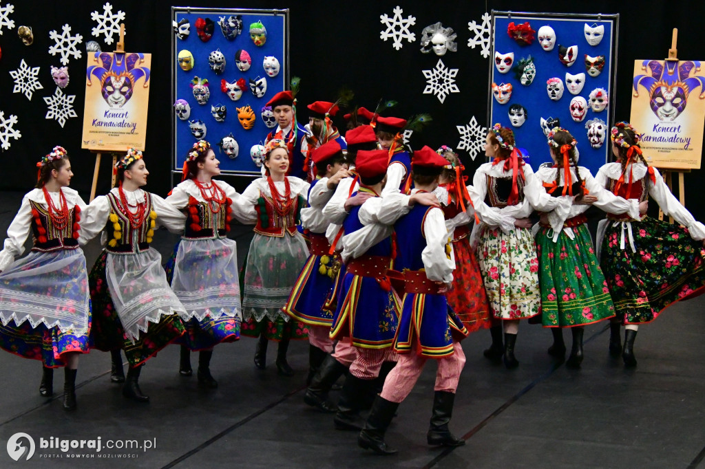 Karnawałowa eksplozja talentów. Wyjątkowy koncert wychowanków MDK w Biłgoraju