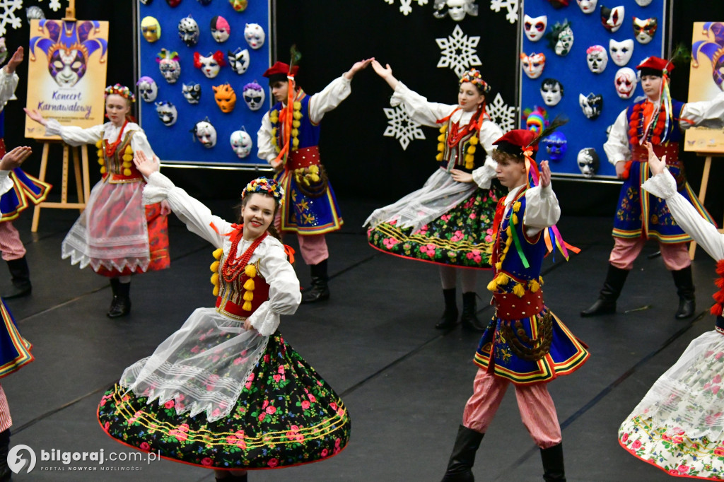 Karnawałowa eksplozja talentów. Wyjątkowy koncert wychowanków MDK w Biłgoraju