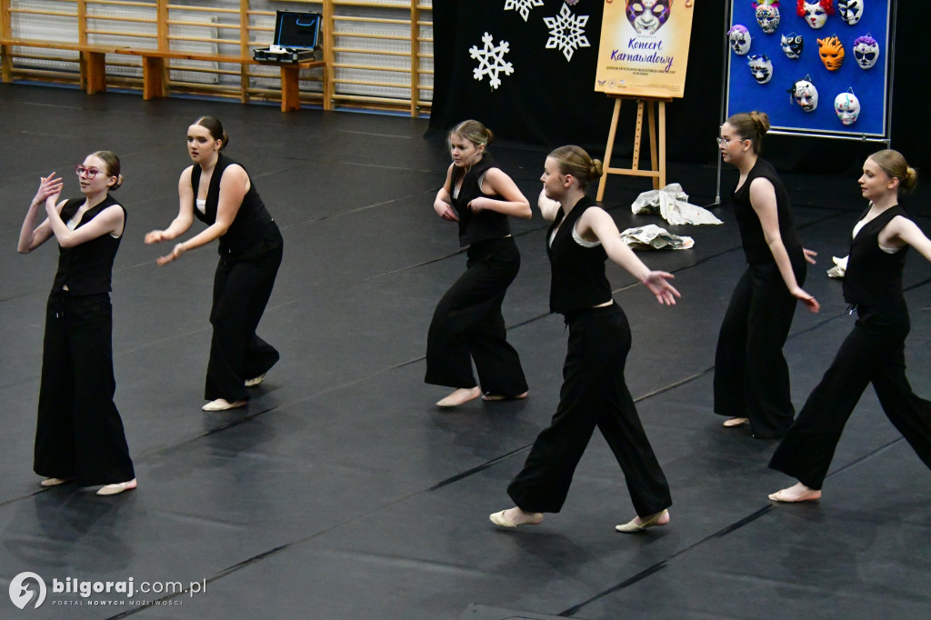 Karnawałowa eksplozja talentów. Wyjątkowy koncert wychowanków MDK w Biłgoraju