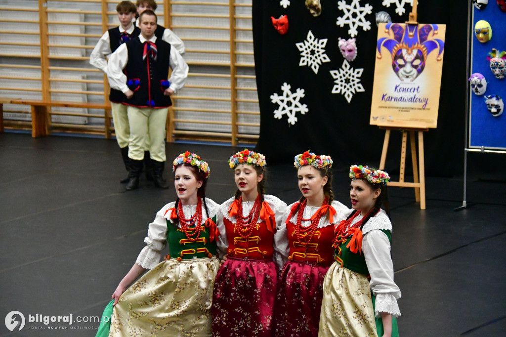 Karnawałowa eksplozja talentów. Wyjątkowy koncert wychowanków MDK w Biłgoraju
