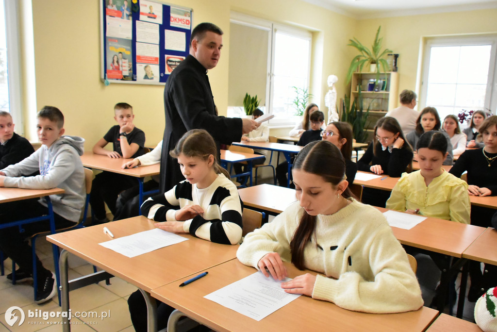 Biłgoraj. Eliminacje powiatowe Konkursu Wiedzy o Biblii i Kościele