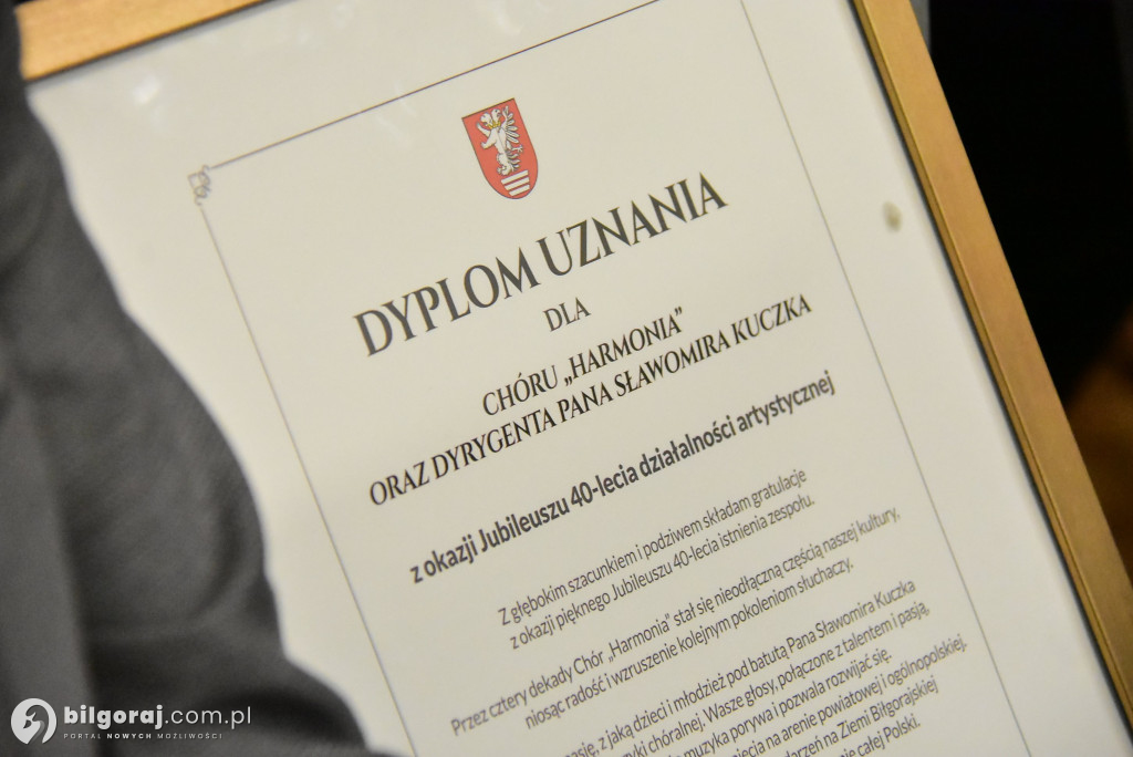 Łukowa. 40-lecie działalności Chóru Harmonia