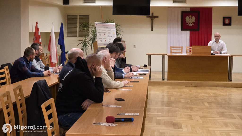 Zebranie Rady Osiedla Sitarska-Kępy w Biłgoraju