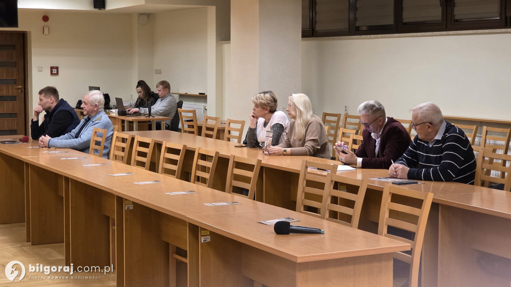 Zebranie Rady Osiedla Sitarska-Kępy w Biłgoraju