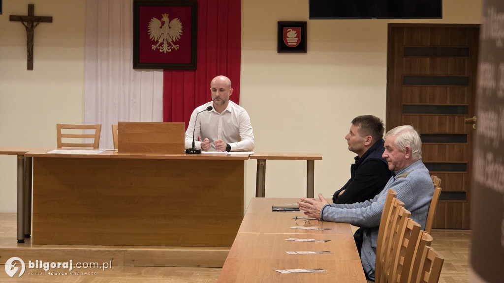 Zebranie Rady Osiedla Sitarska-Kępy w Biłgoraju